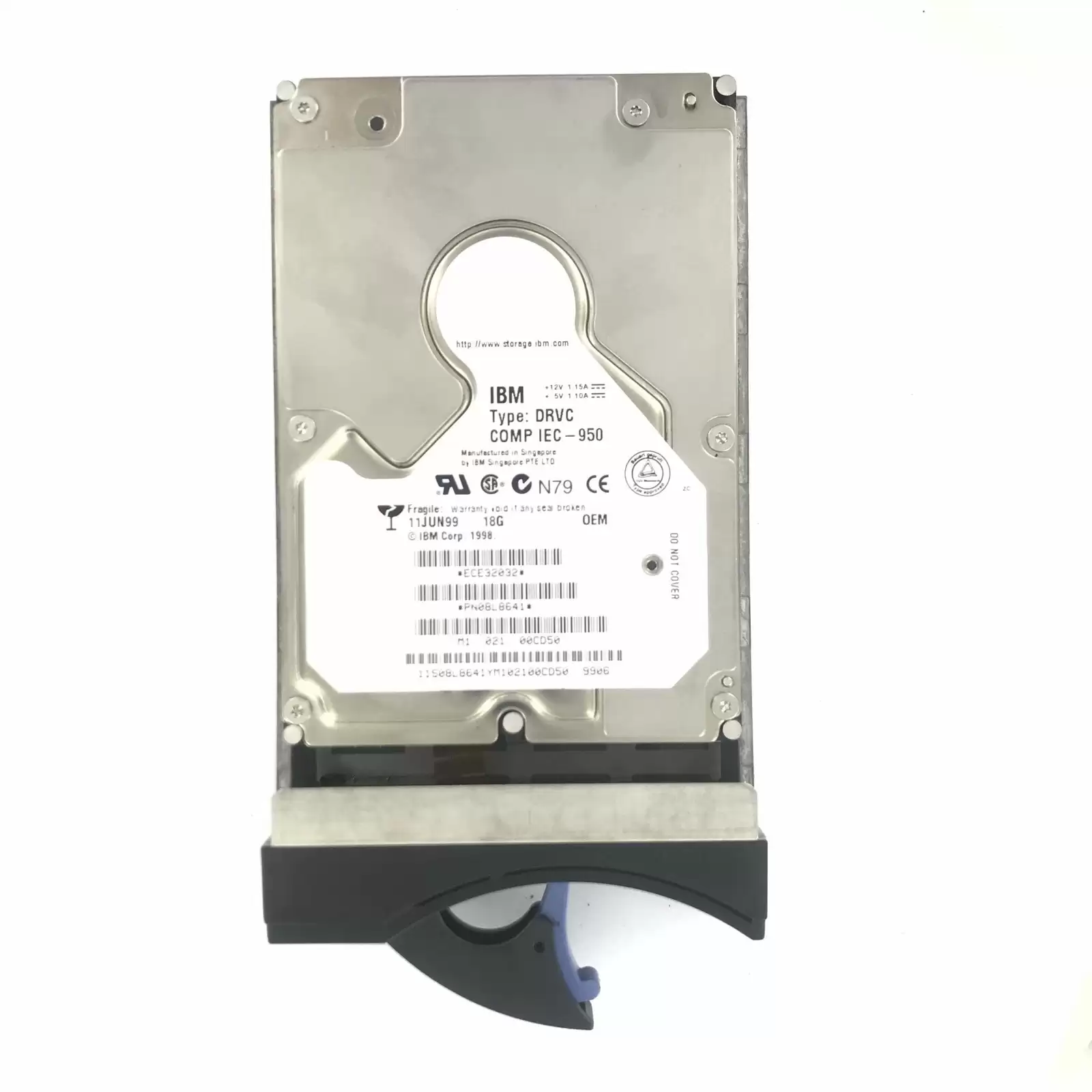 IBM 09L1813 18.2GB 10000RPM SCSI (SSA) 3.5inch Internal Hard Drive with Tray