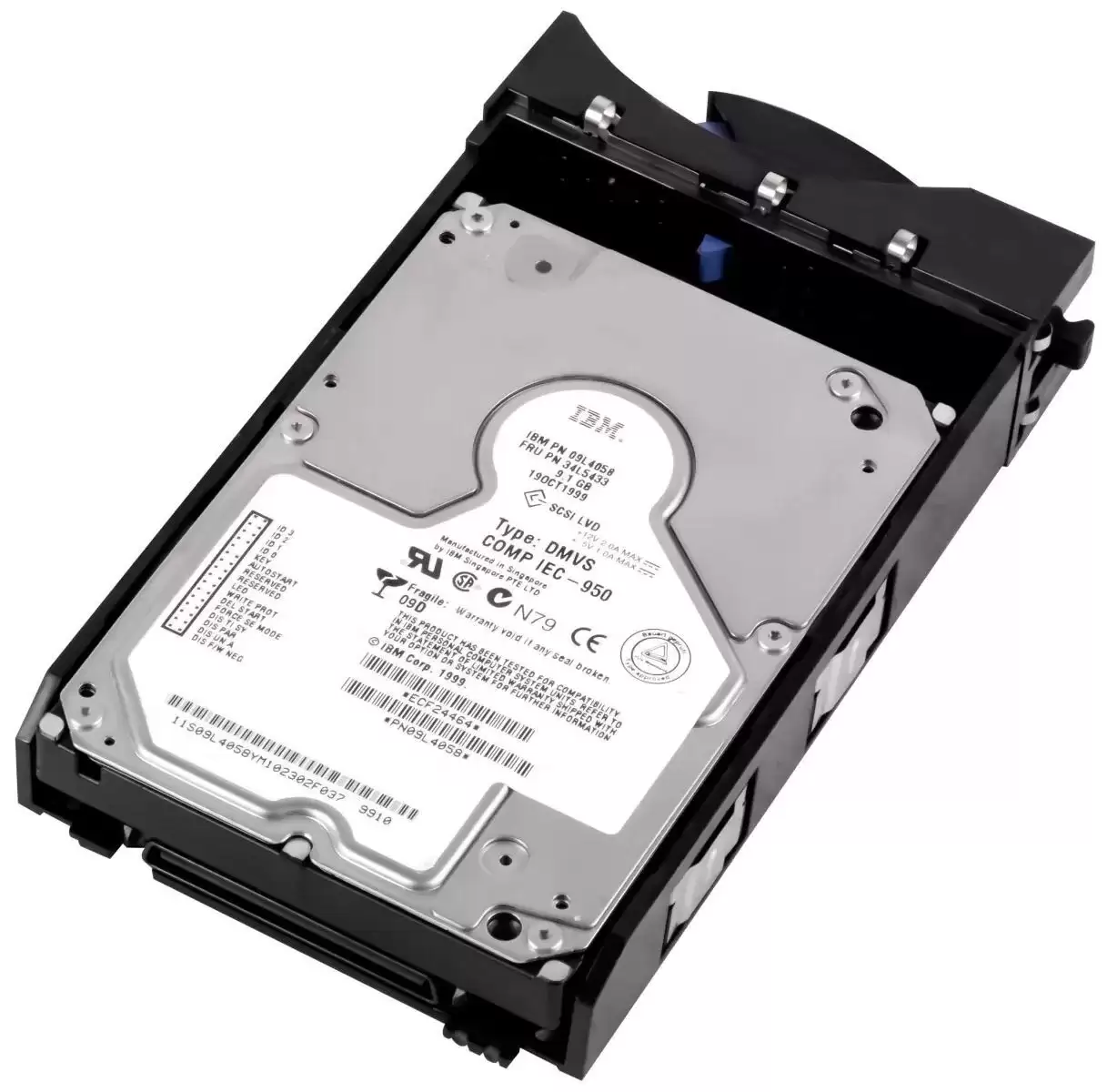 IBM 09L4058 9GB 10000RPM Ultra2 SCSI 3.5 2MB Cache Internal Hard Drive