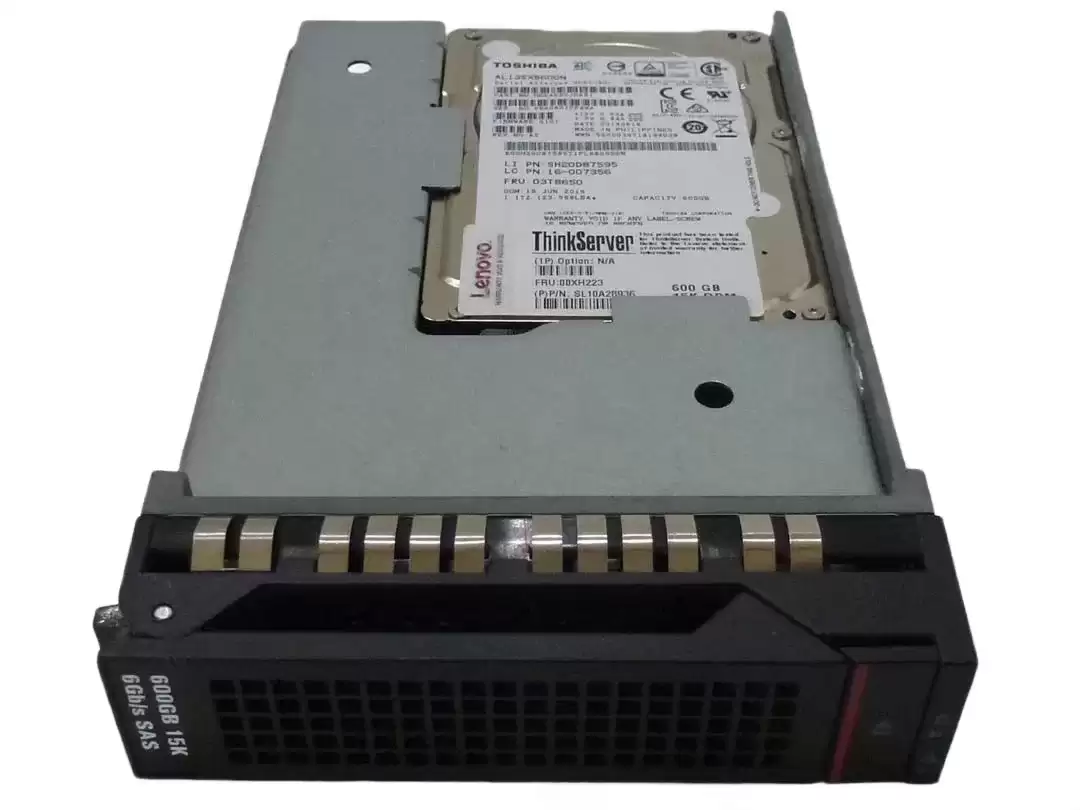 Lenovo 00XH223 600GB 15000RPM SAS 6Gbps 64MB Cache (512n) 2.5inch Internal Hard Drive