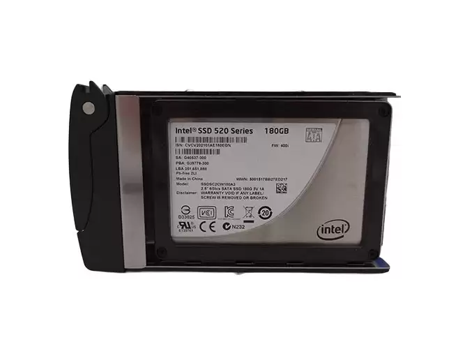Intel SSDSC2CW180A3 SSD 520 Series 180GB SATA 6Gb/s MLC 2.5-inch Solid State Drive