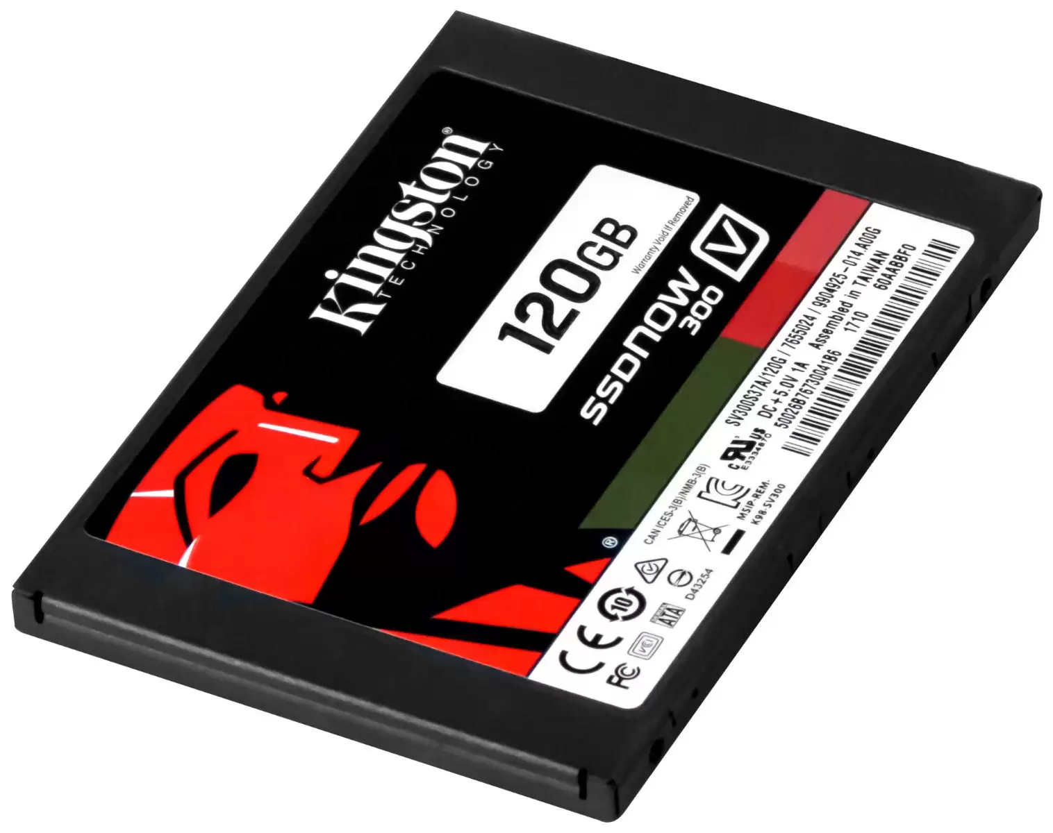 Kingston SV300S37A/120G SSDNow V300 120GB SATA 6Gb/s 2D NAND MLC 2.5-inch Solid State Drive