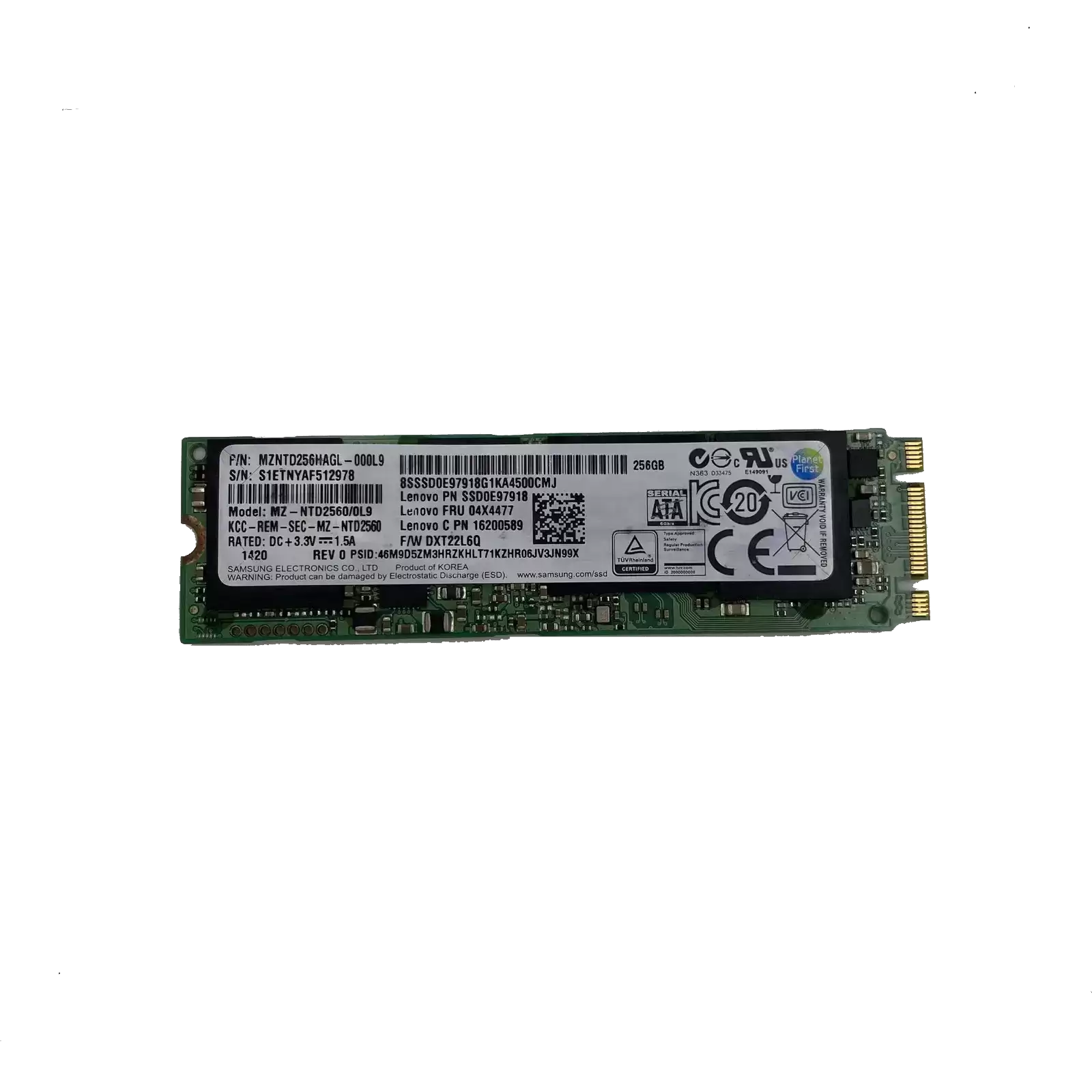 IBM 04X4477 256GB SATA 6Gb/s 1.8-inch Solid State Drive