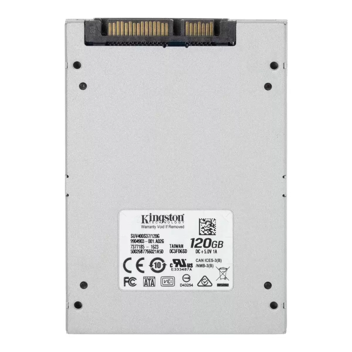 Kingston SUV400S37/120G SSDNow UV400 120GB SATA 6Gb/s 2D NAND TLC 2.5-inch Solid State Drive