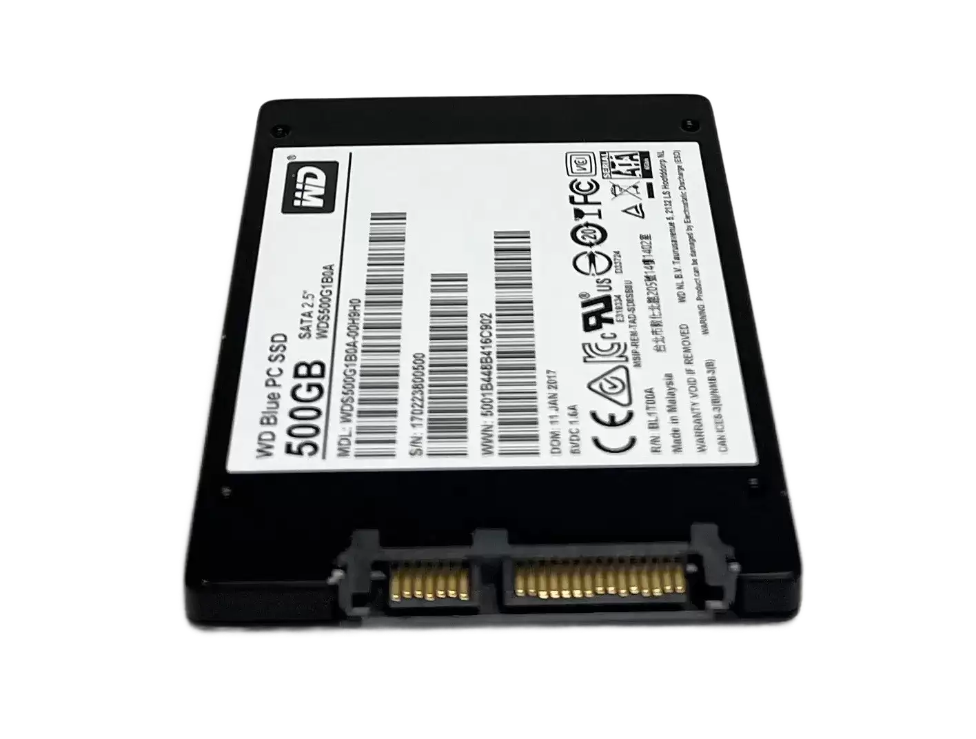 Western Digital WDS500G1B0A Blue 500GB SATA 6Gb/s 2.5-inch Solid State Drive