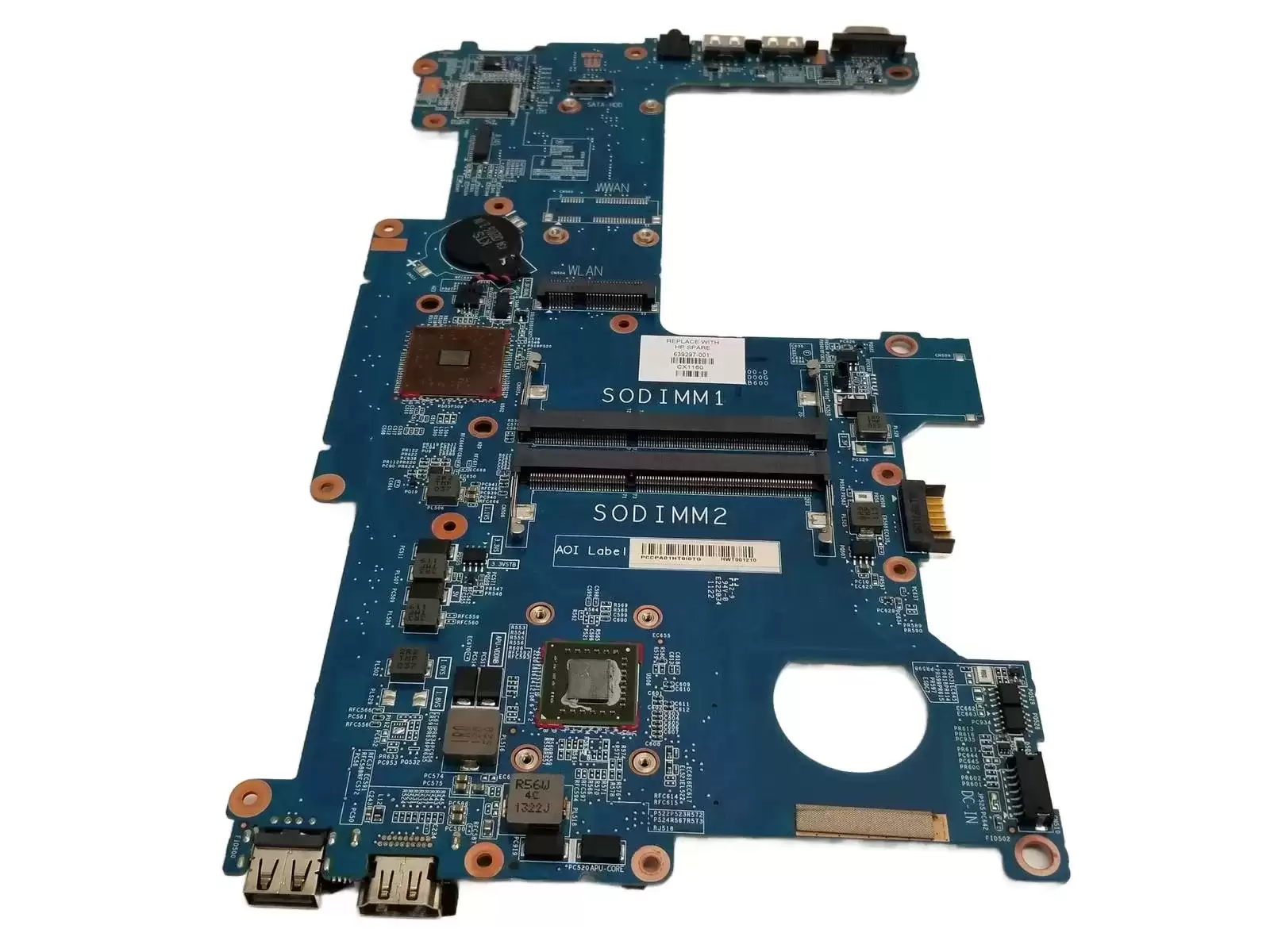 HPE 639297-001 Motherboard For Pavilion DM1 Notebook w/ CPU Notebook PC