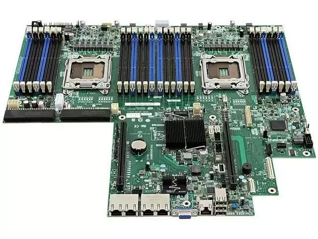 Intel S2600GZ4 Xeon E5-2600 v2 Dual Socket LGA2011 DDR3 SATA PCI-Express Supported Server Motherboard