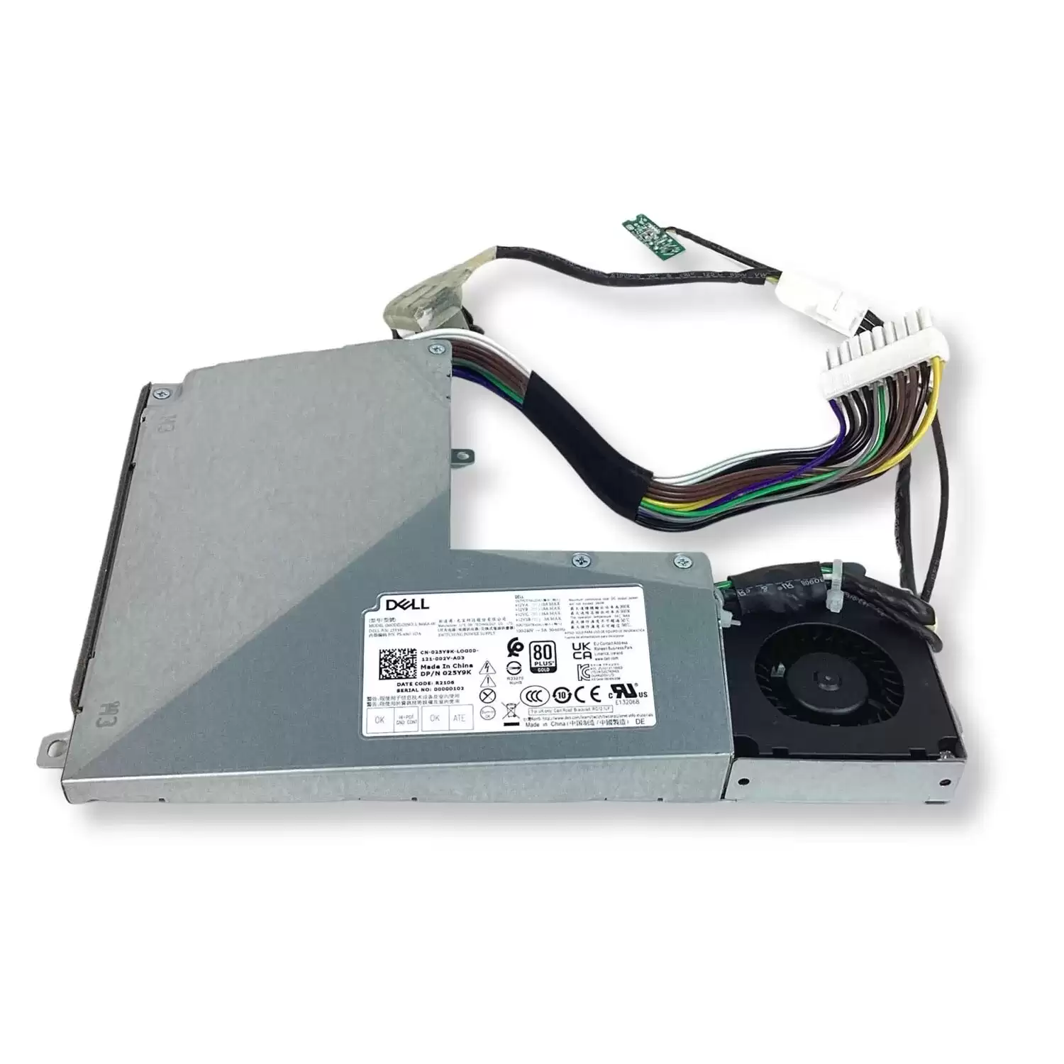 Dell 025Y9K 360-Watts 80 Plus Gold Power Supply for Precision 5720 and XPS 7760 AIO