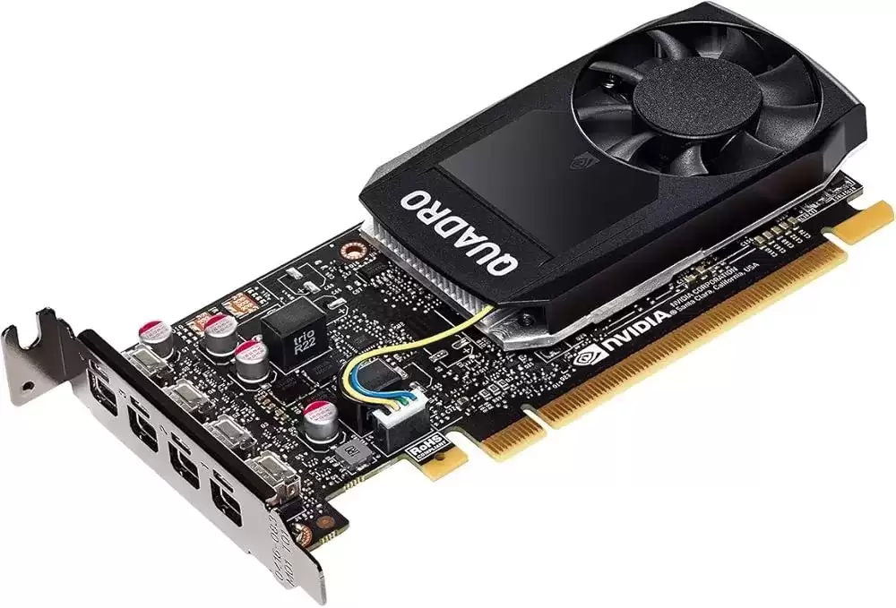 HPE 1ME01AA Quadro P1000 4GB GDDR5 PCI-Express 3.0 x16 Mini DisplayPort Video Graphics Card