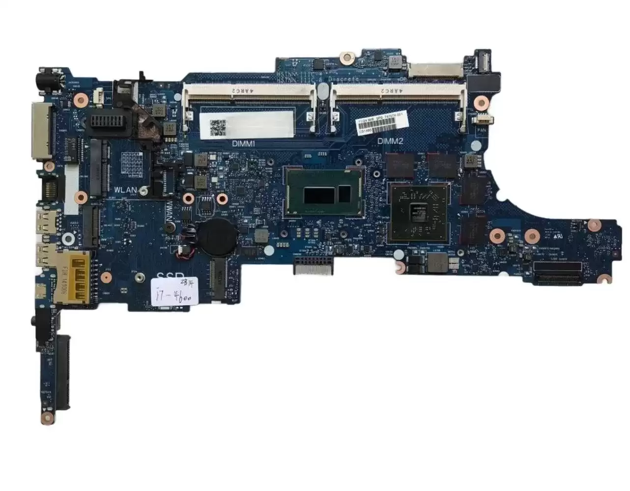 HPE 747074-001 Motherboard For Core-i7-4600U 2.10GHz Notebook PC