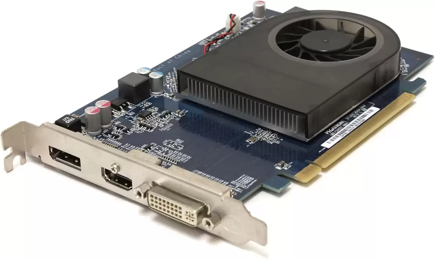 HPE 659355-001 Radeon HD 6570 1GB GDDR3 PCI-Express 2.0 x16 DisplayPort DVI Video Graphics Card