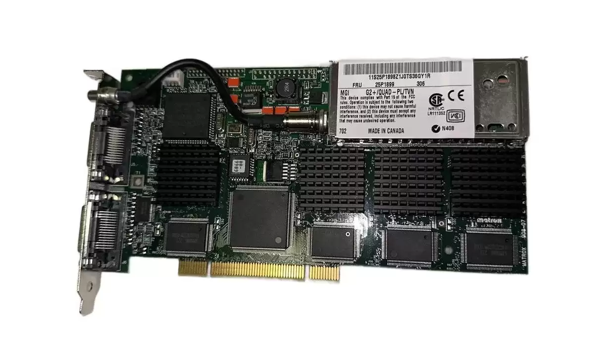 IBM 25P1899 Millennium G200 32MB SGRAM PCI-Express DisplayPort DVI VGA Video Graphics Card