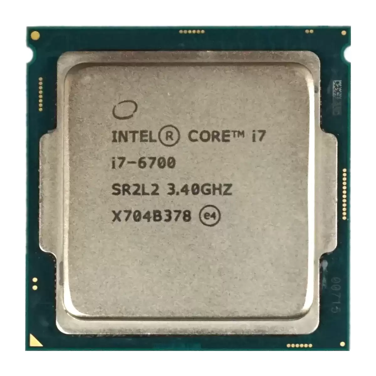 Intel SR2L2 Core i7-6700 Quad-Core 3.40GHz 8GT/s 8MB L3 Cache Socket LGA1151 Processor
