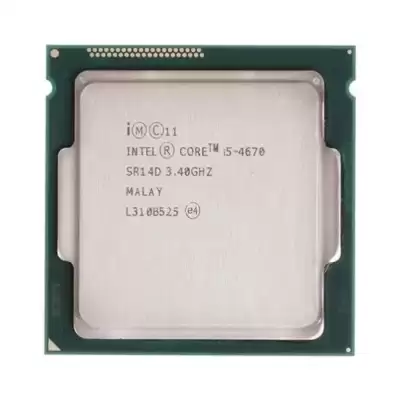 Intel CM8064601464706 Core i5-4670 Quad-Core 3.40GHz 5GT/s 6MB L3 Cache Socket LGA1150 Processor