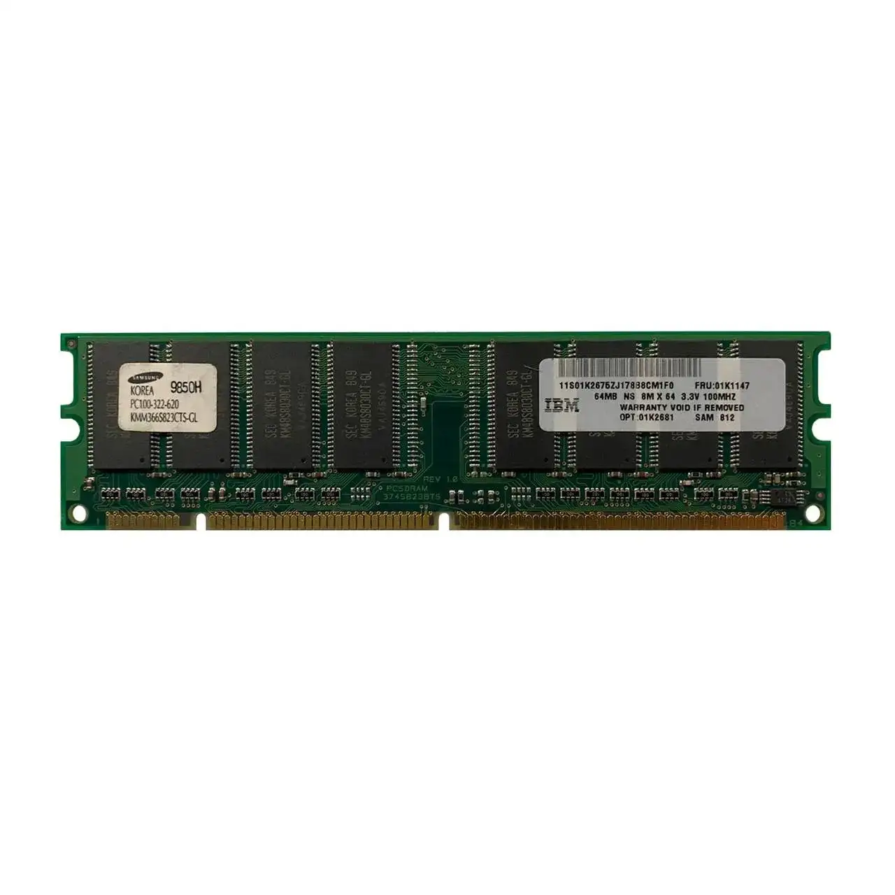 IBM 33L3071 64Mb 133MHz DDR2 PC2-5300 ECC CL3 Dual Rank Memory Module