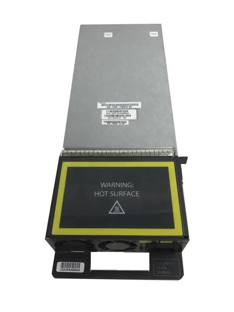 Refurbished Cisco 341-0232-01 1150W AC Power Supply for Catalyst 3750-E
