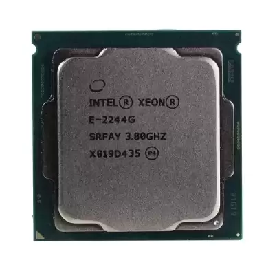 Intel CM8068404175105 Xeon E-2244G Quad-Core 3.80GHz 8GT/s 8MB L3 Cache Socket LGA1151 Processor