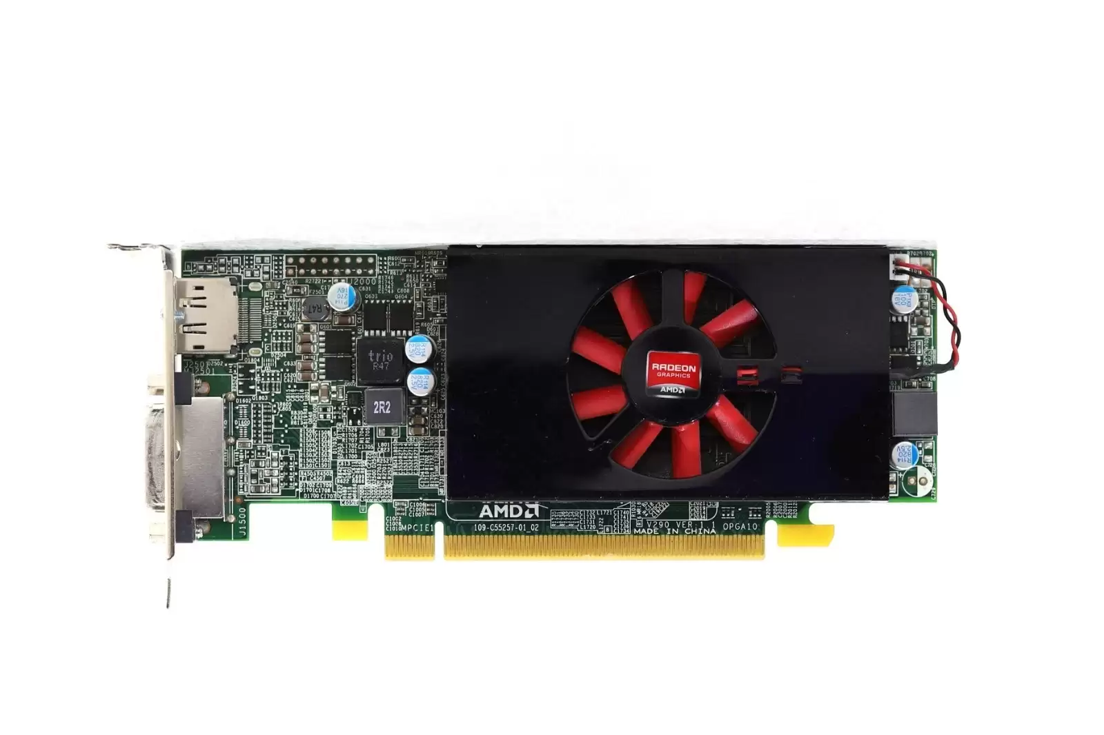 Dell YT0RH Radeon HD8570 2GB GDDR3 PCI-Express 3.0 x8 Dual DisplayPort DVI Half Height Video Graphics Card