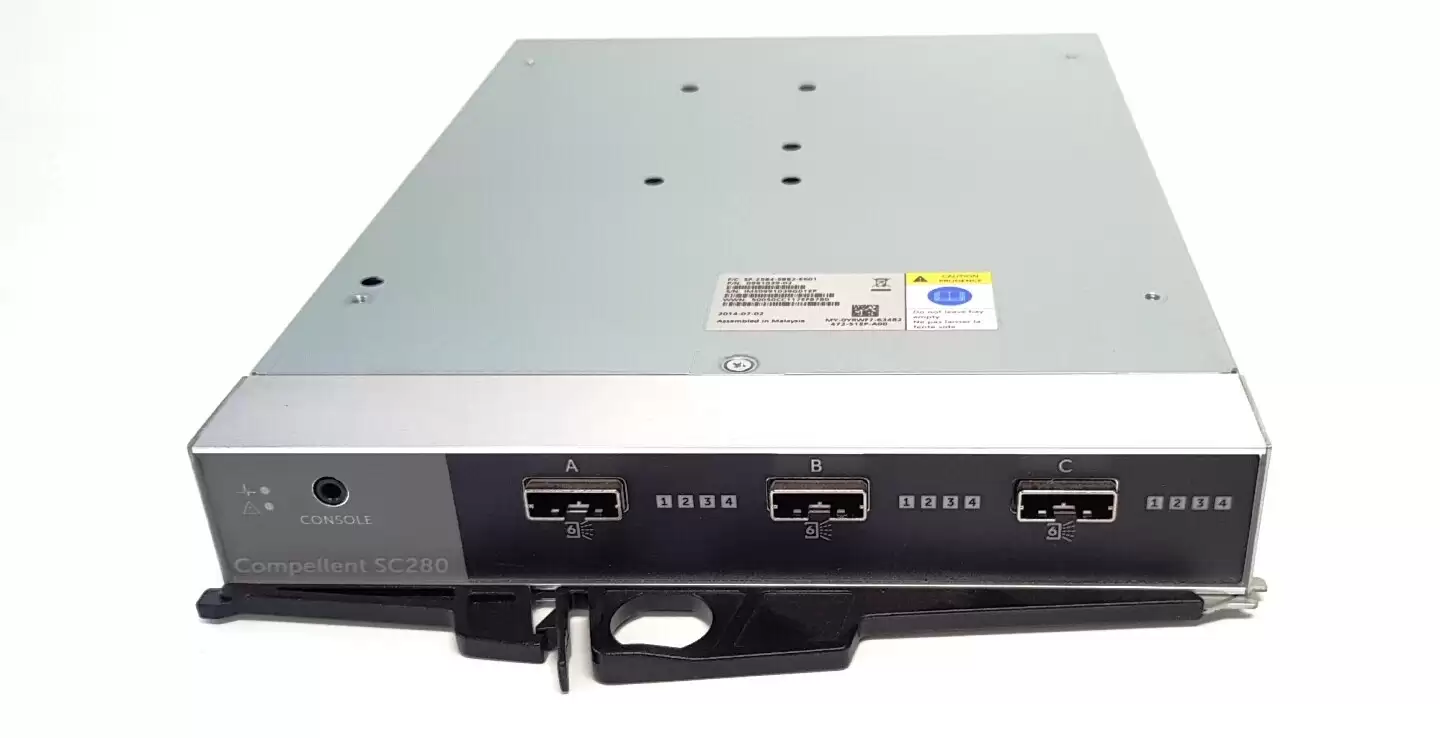 Dell YRWF7 3-Ports SAS 3GbE I/O Module For Compellent SC280