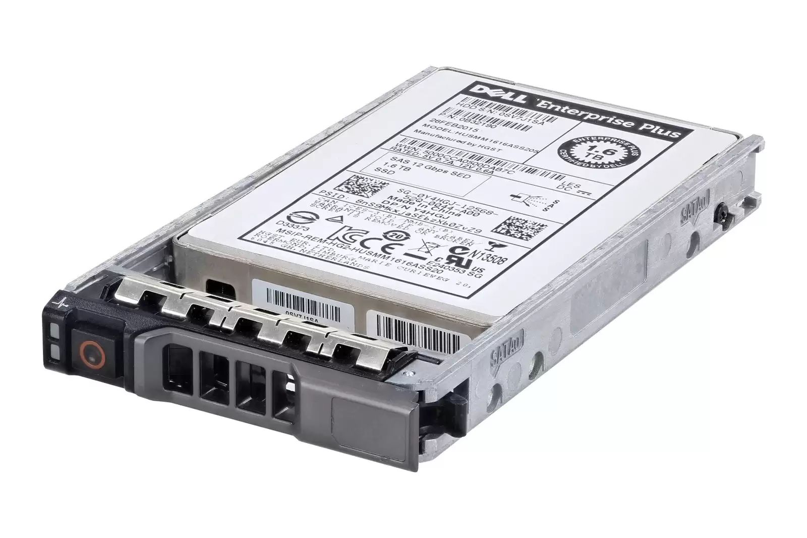 Dell Y4HGJ 1.6TB SAS 12Gb/s Mixed Use MLC 2.5-inch Solid State Drive