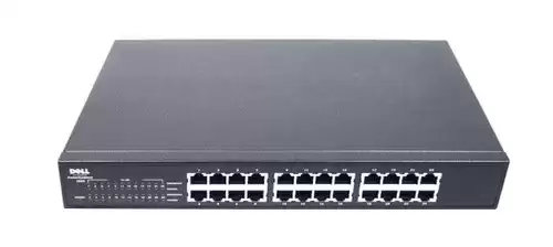 Dell XJ146 PowerConnect 2224 24-Ports 1GbE RJ-45 Managed Rack Mountable Layer 3 Network Switch