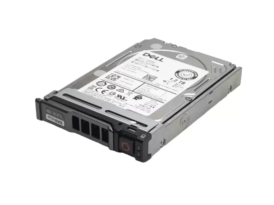 Dell XFV0T 1.2TB SAS 12Gb/s Hot Swap 10000RPM (512n) 2.5-inch Internal Hard Drive With Tray For PowerEdge Server