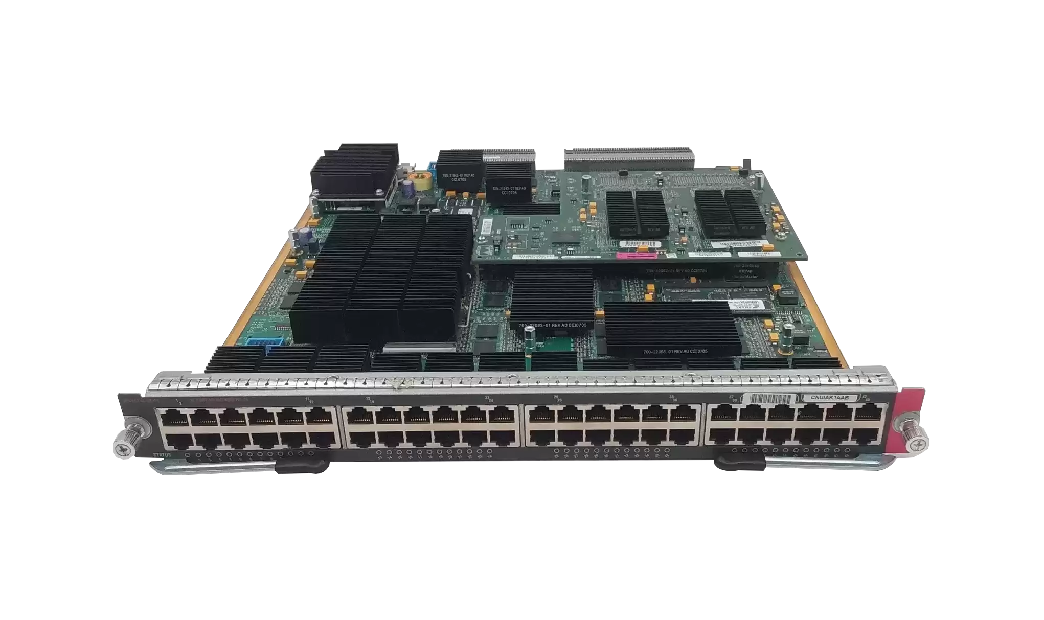 Cisco WS-X6748-GE-TX 48-Ports 10/100/1000 RJ-45 Interface Module for Catalyst 6500