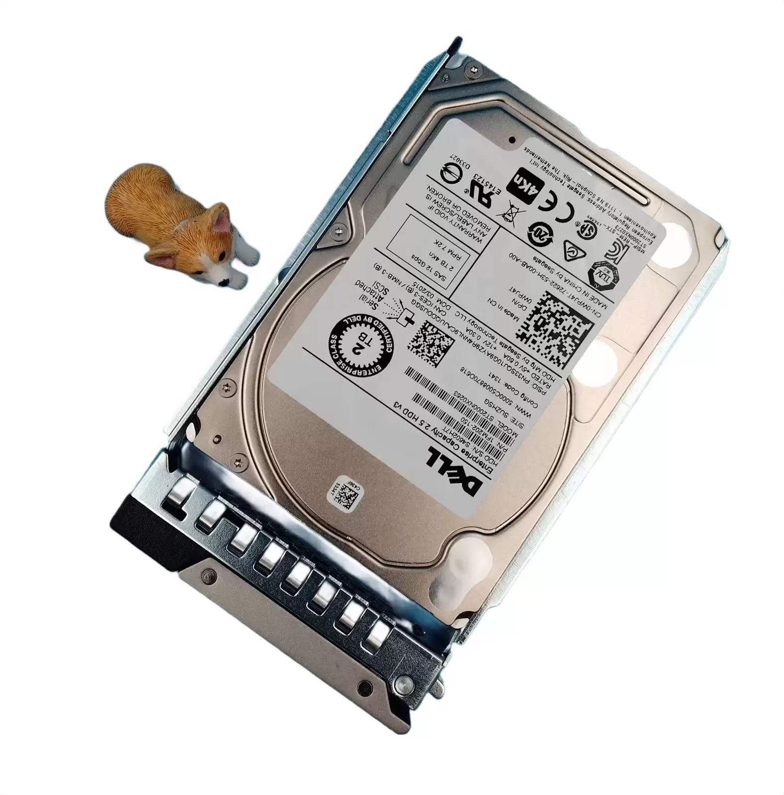 Dell WPJ4T 2TB SAS 12Gb/s 7200RPM (4Kn) 2.5inch Internal Hard Drive