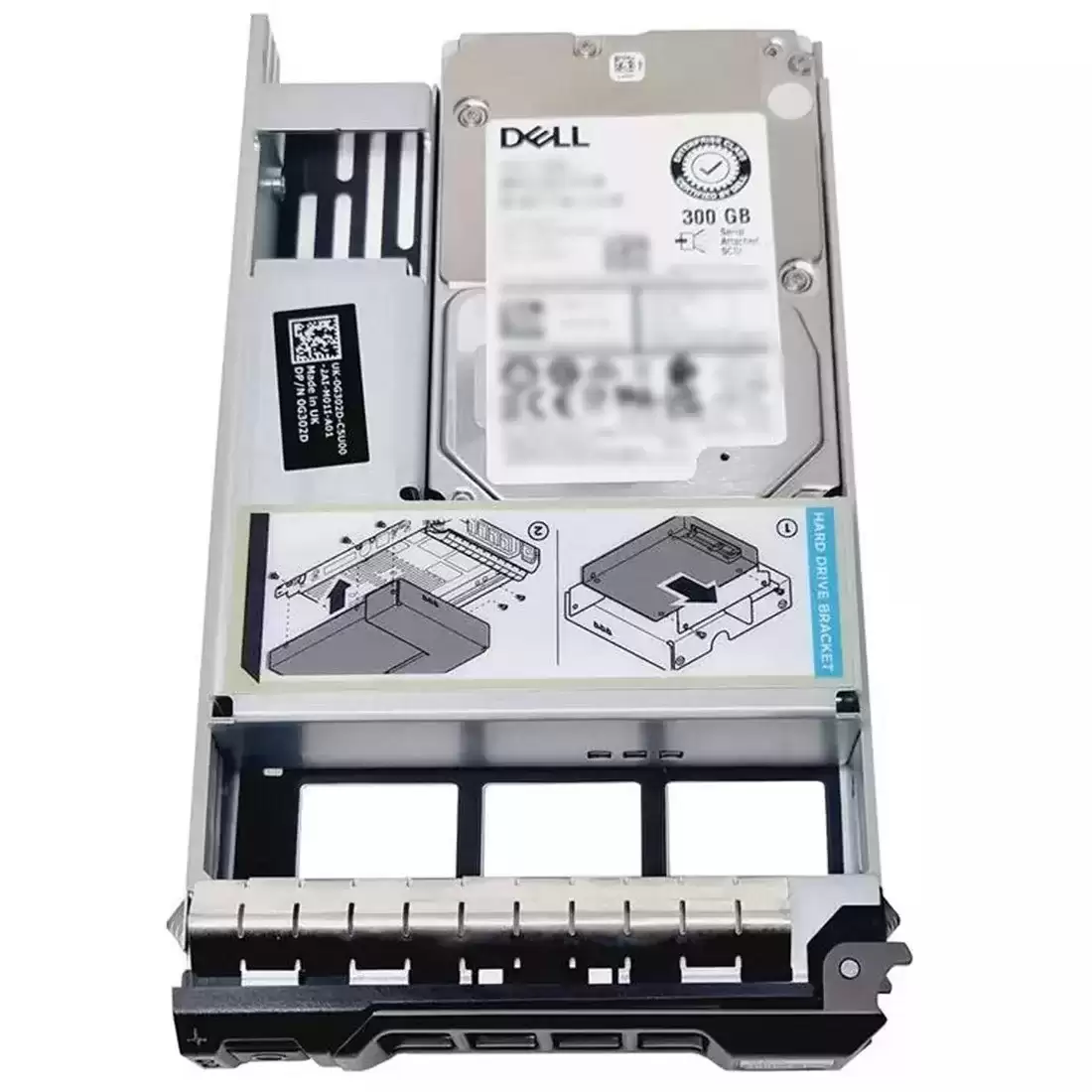 Dell W9P1N 300Gb SAS 12Gb/s 10000RPM 2.5-inch Internal Hard Drive With Hybrid-Tray For PowerEdge G13