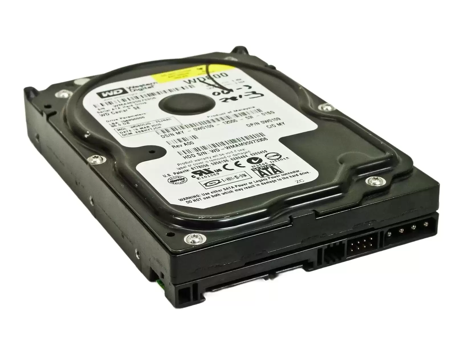 Dell W0109 80GB SATA 1.5Gb/s 7200RPM 8MB Cache 3.5-inch Internal Hard Drive