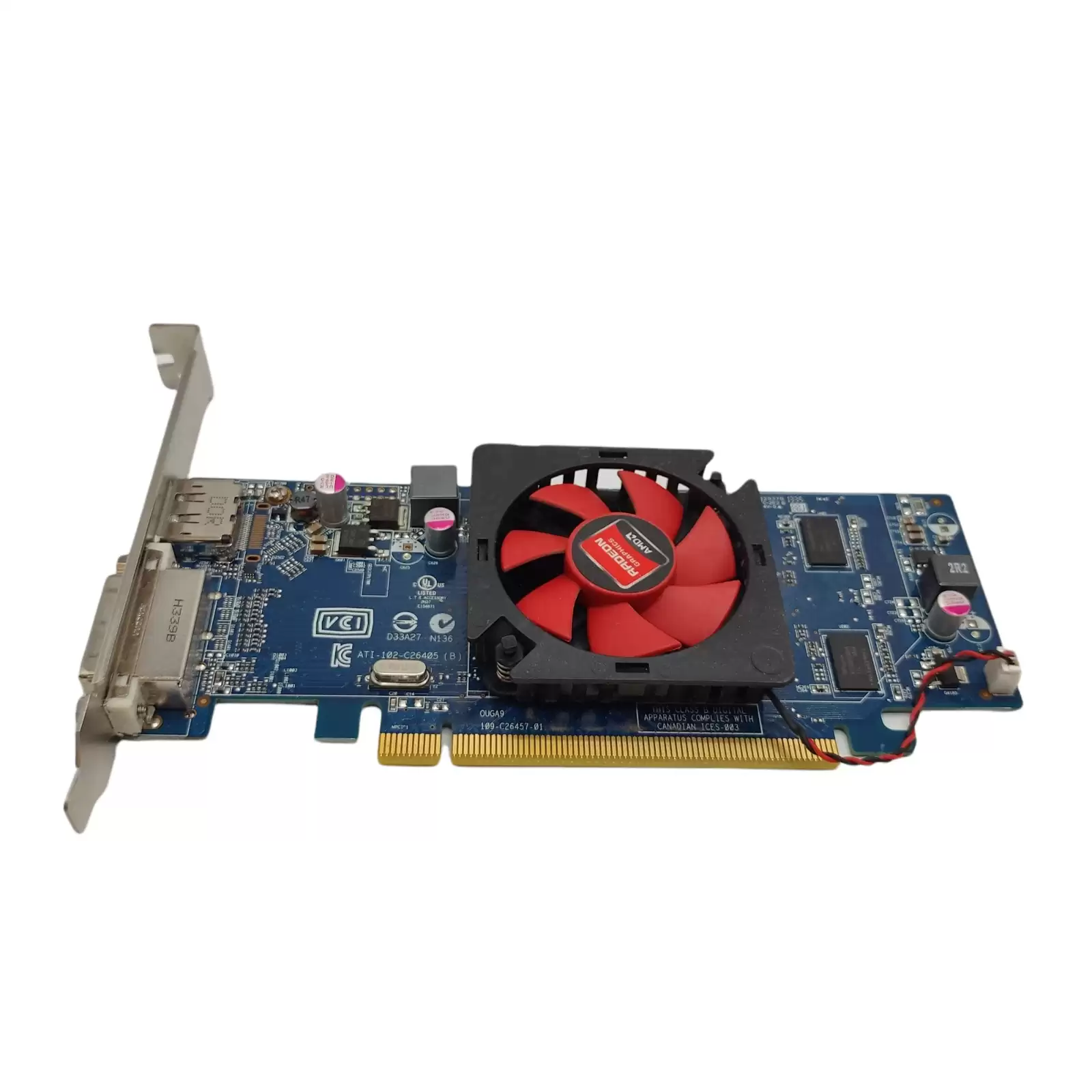 Dell VVYN4 Radeon HD7470 1GB GDDR5 PCI-Express 2.0 x16 DisplayPort DVI Video Graphics Card