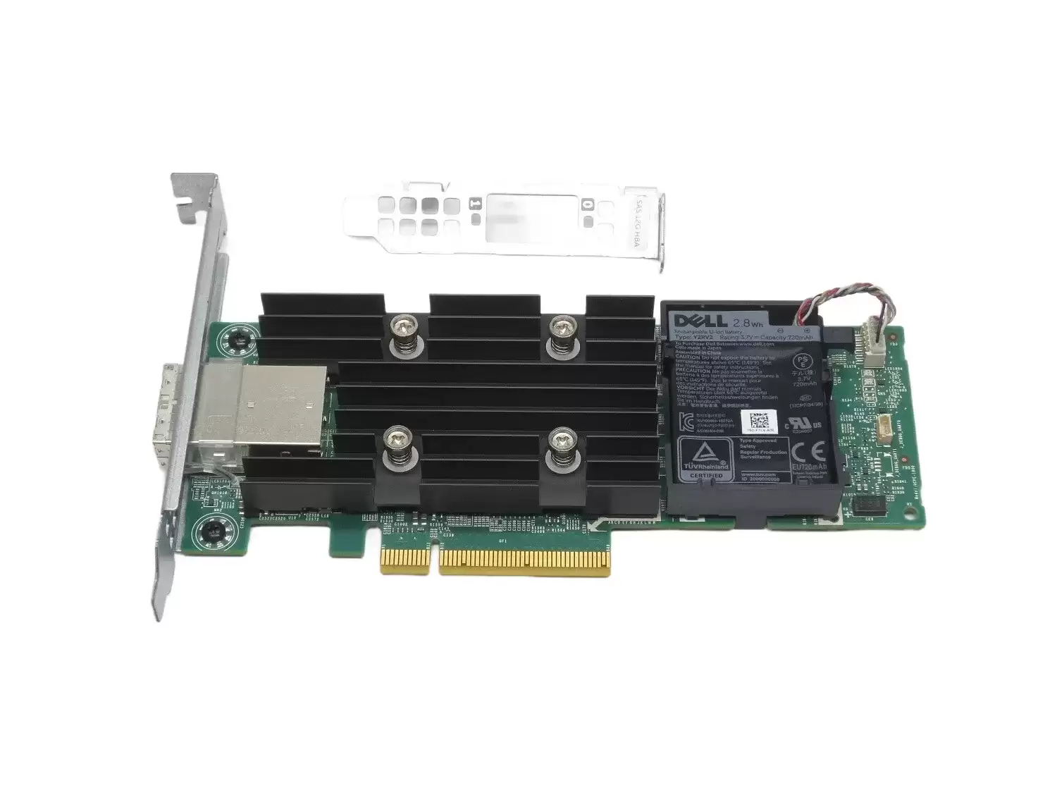 Dell V5FKR PERC H840 8 Ports SAS 12GbE PCI-Express 3.1 x8 Low Profile RAID Controller