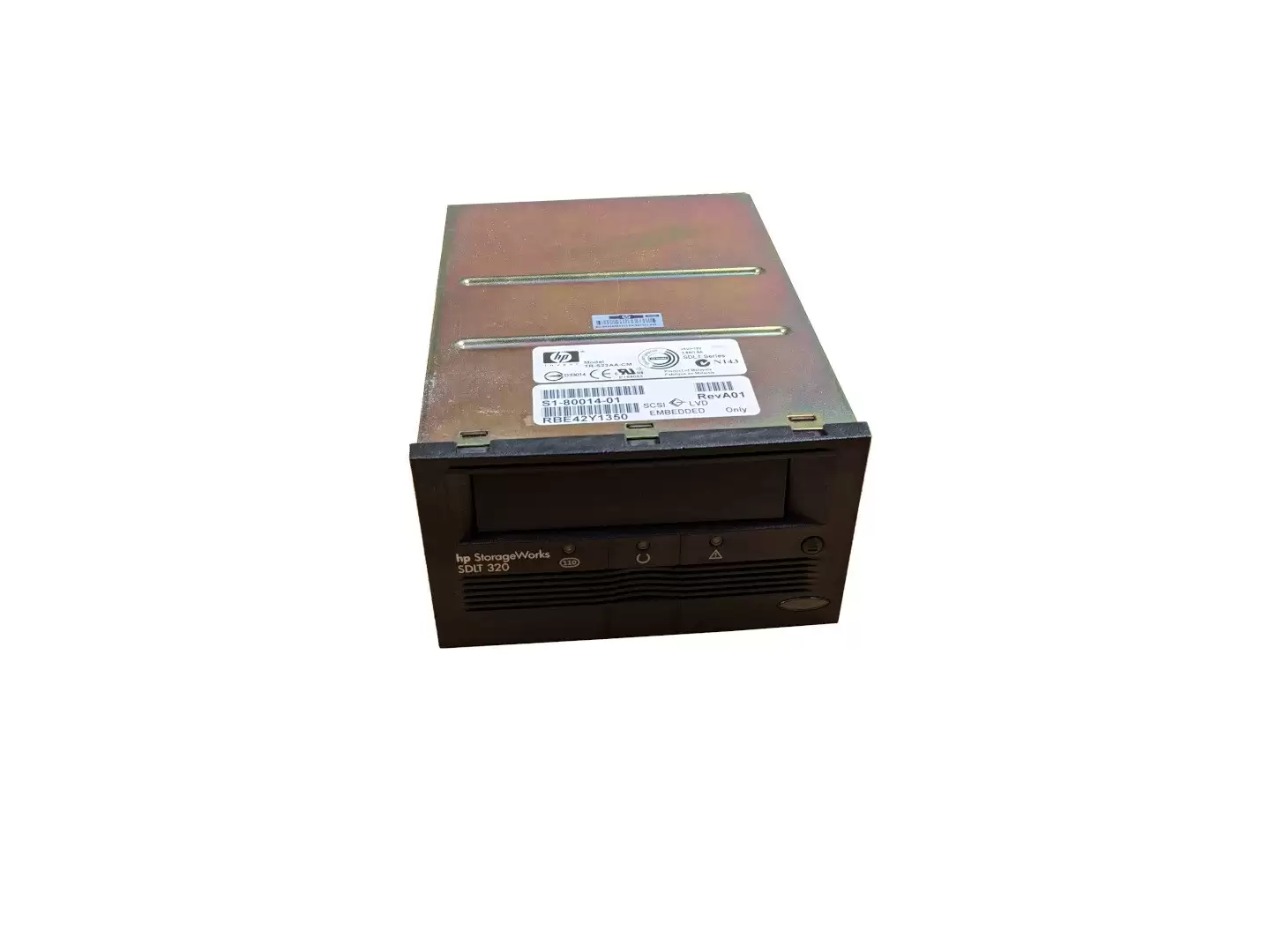 HPE TR-S23AA-CM 160GB (Native) / 320GB (Compressed) SDLT 320 SCSI LVD Internal Tape Drive