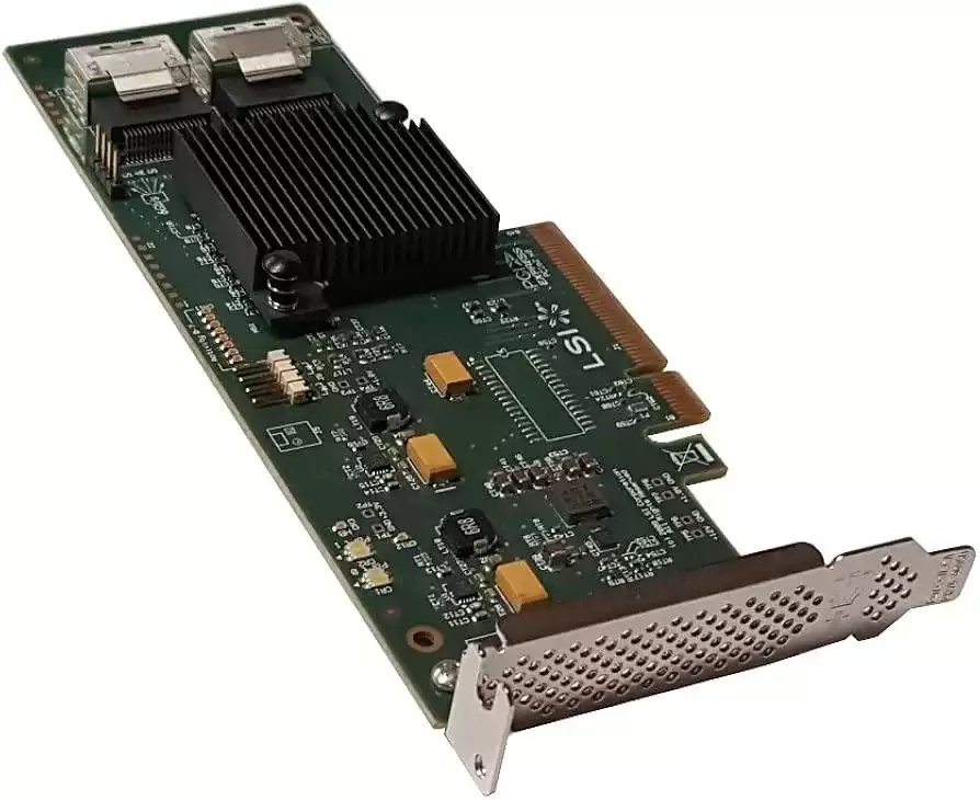 LSI SAS9201-8I SAS 9201-8i 8 Ports SATA/SAS 6GbE PCI-Express 2.0 x8 Low Profile RAID Controller Card