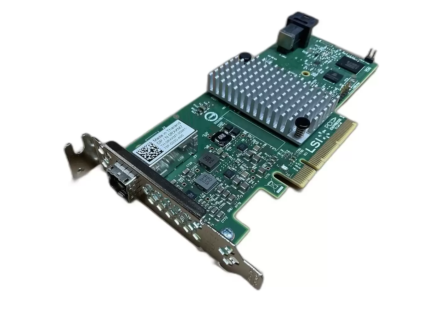 Dell RXKM7 9300-4I4E Quad-Ports Fibre Channel 12GbE PCI-Express 3.0 x8 Low Profile Host Bus Adapter