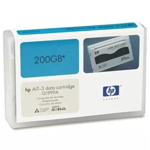 HPE Q1999A 100GB (Native) / 200GB (Compressed) AIT-3 Data Cartridge