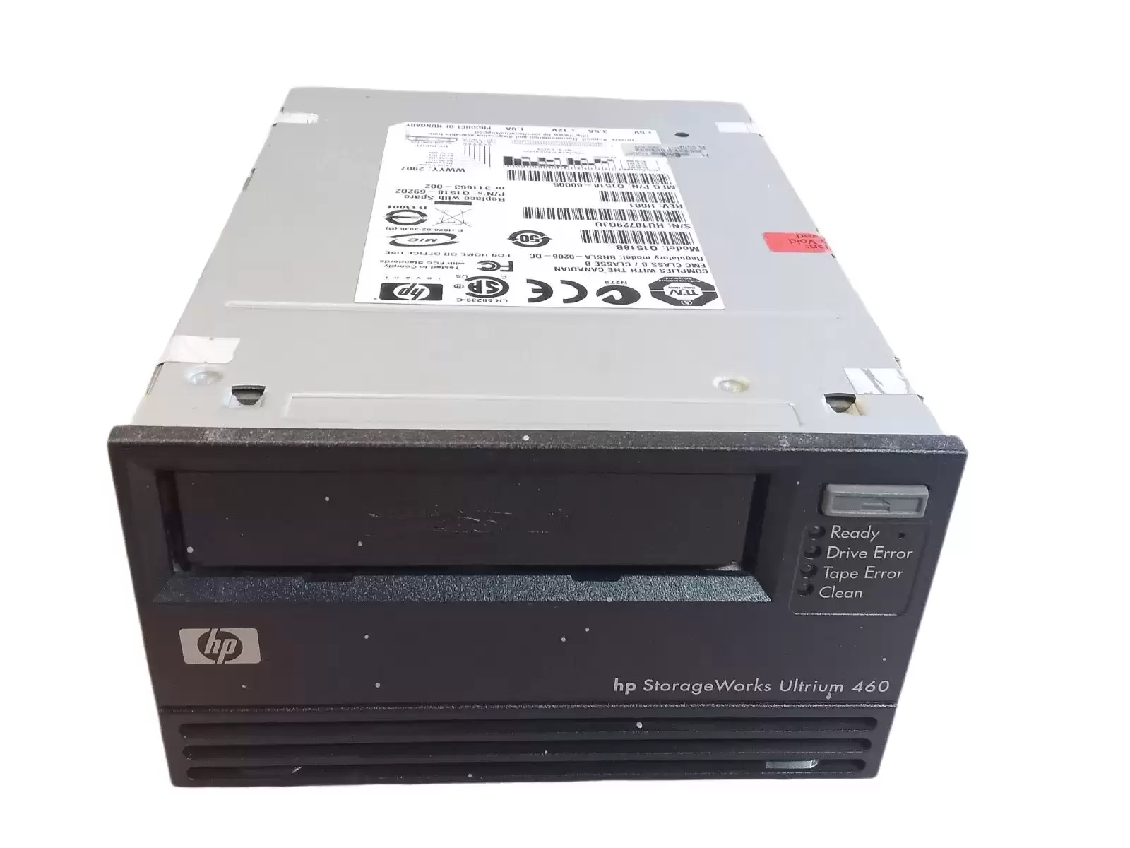 HPE Q1518B 200GB (Native) / 400GB (Compressed) LTO-2 SCSI LVD Full Height Internal Tape Drive