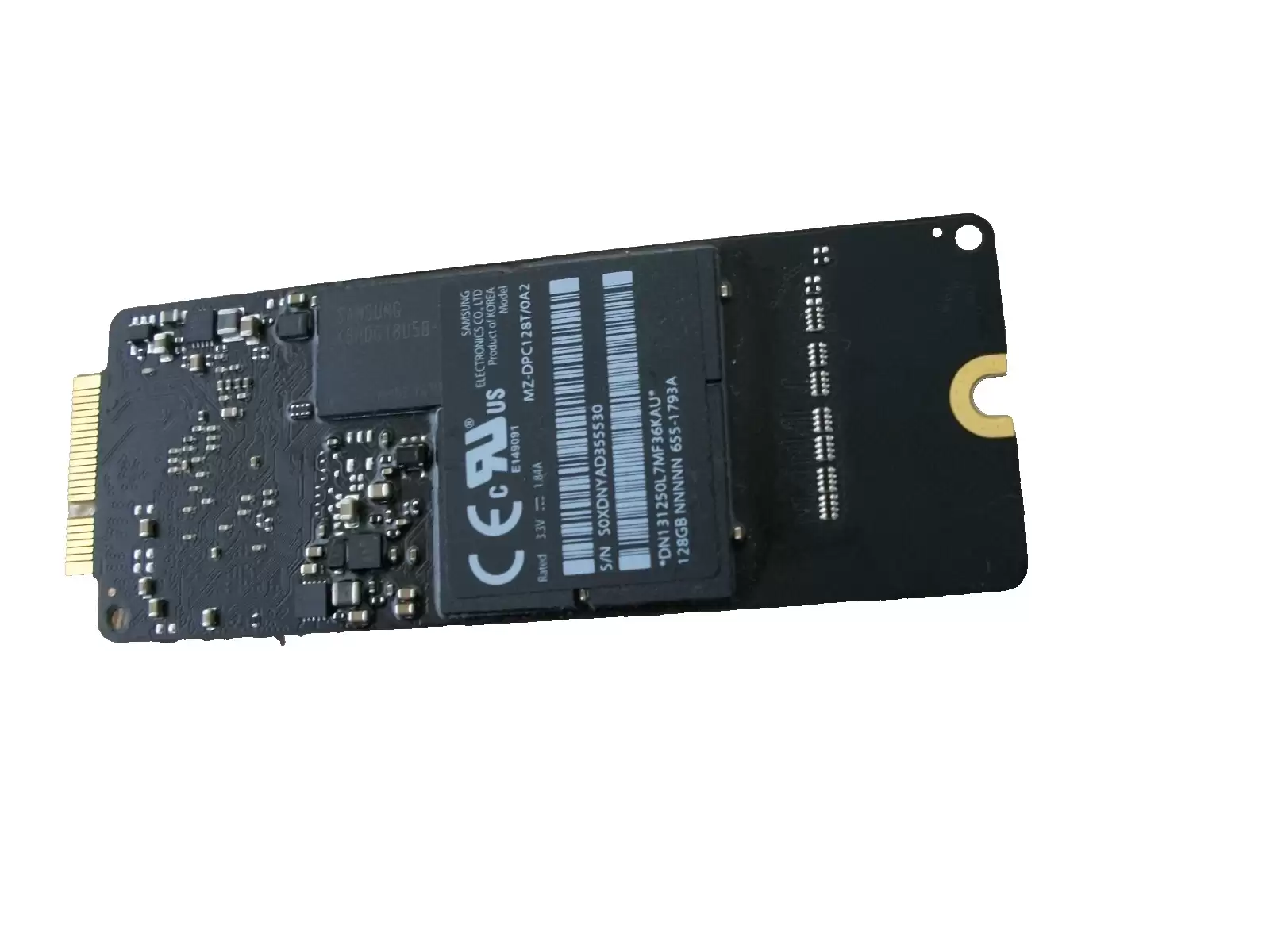 Samsung MZ-DPC128T 128GB SATA 6Gb/s MLC M.2 Solid State Drive For Apple Retina MacBook Pro and Air