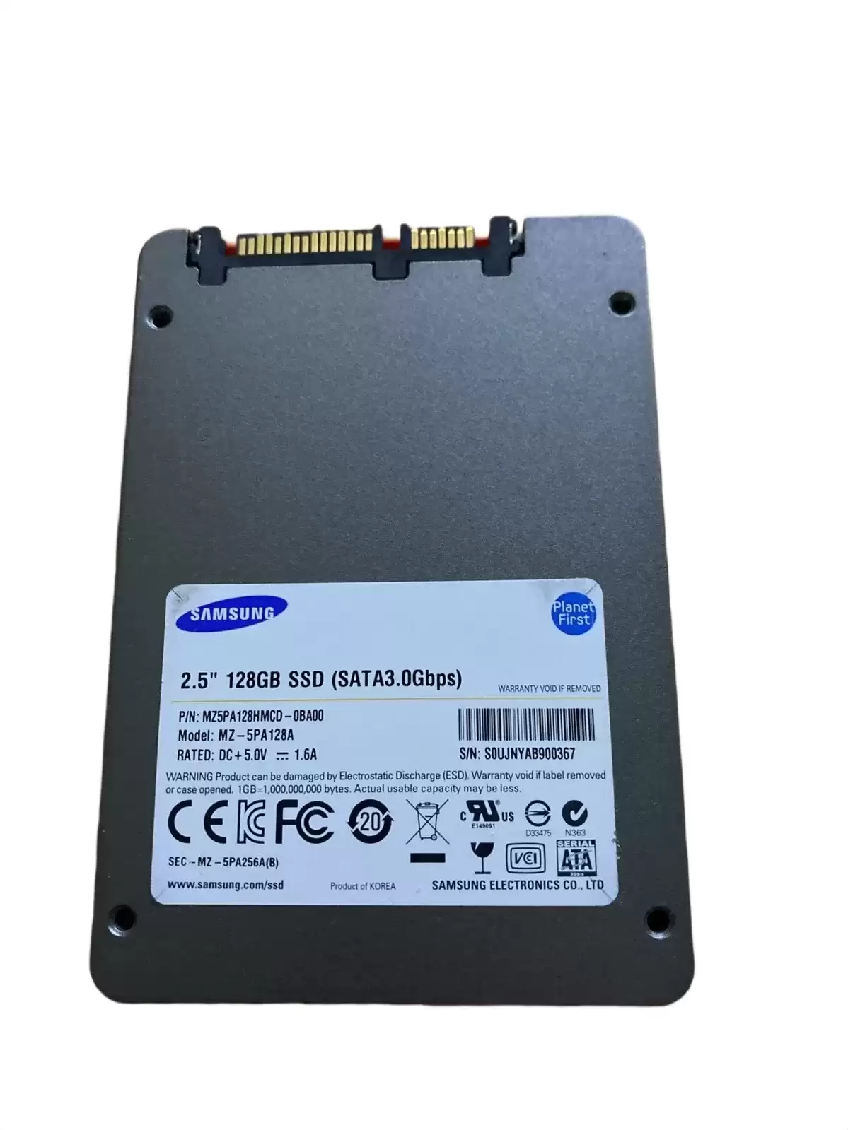 Samsung MZ5PA128HMCD 470 Series 128GB SATA 3Gb/s MLC 2.5-inch Solid State Drive