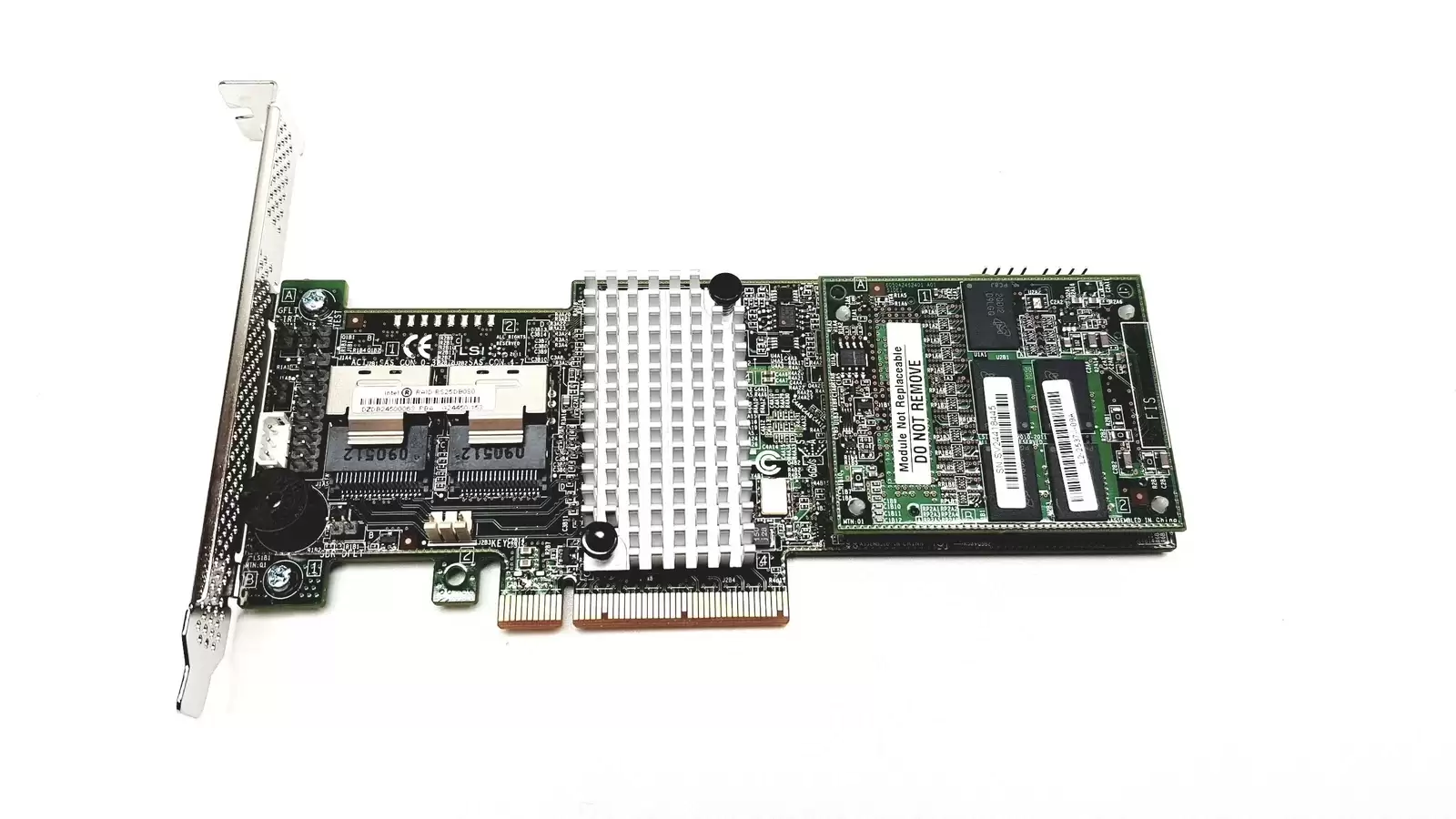 Intel L3-25422-32A 8 Ports SAS 6GbE PCI-Express 2.0 X8 RAID Controller