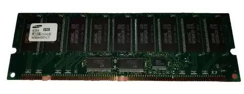 Samsung KMM377S823BT1-GL 64MB 100MHz DDR PC-100 ECC Registered CL2 168-Pin DIMM 3.3V Dual Rank X8 Memory Module