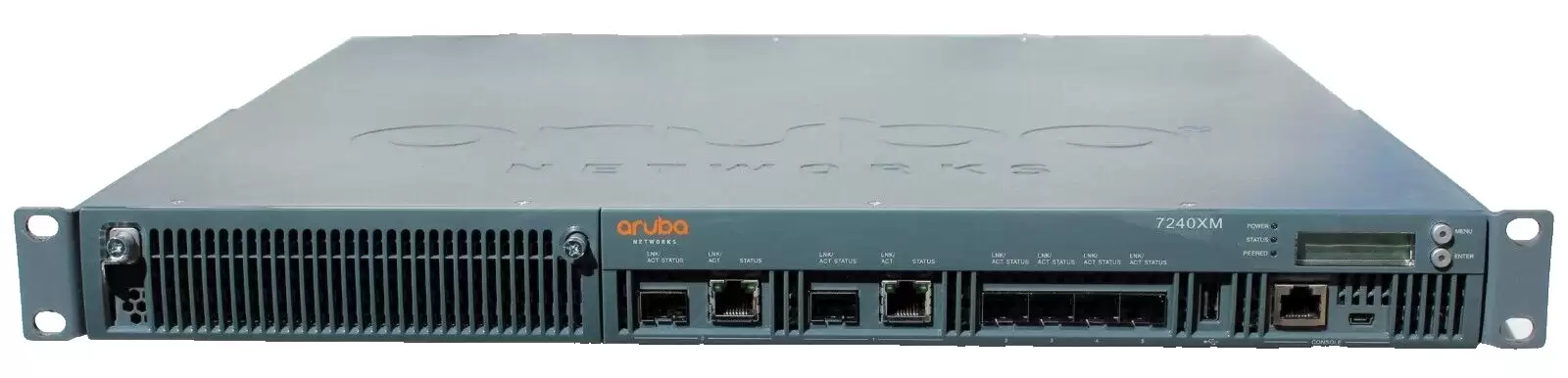 Aruba JW834A 7240XM Dual Port 1GbE Ethernet Quad Ports 10GbE SFP+ Wireless LAN Controller