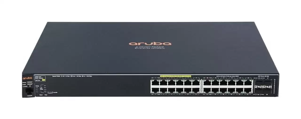 HPE J9776A Aruba 2530 24-Ports 1GbE RJ-45 Managed Rack Mountable Layer 2 Network Switch with 4-Ports SFP