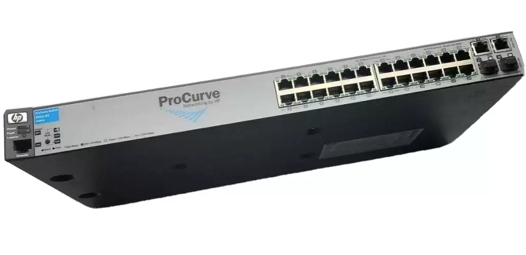 HPE J9085A Procurve 2610-24 24-Ports 1GbE RJ-45 Managed Rack Mountable Layer 3 Network Switch