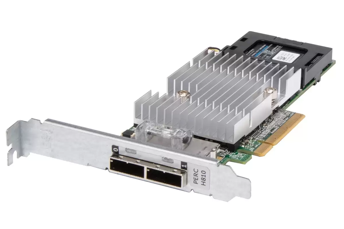 Dell HVCWY PERC H810 Dual Ports SAS 6GbE 1GB Cache PCI-Express 2.0 x8 RAID Controller