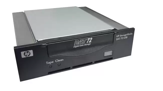 HPE DW026B StorageWorks DAT72 36 GB (Native) / 72 GB (Compressed) USB Half Height Internal Tape Drive
