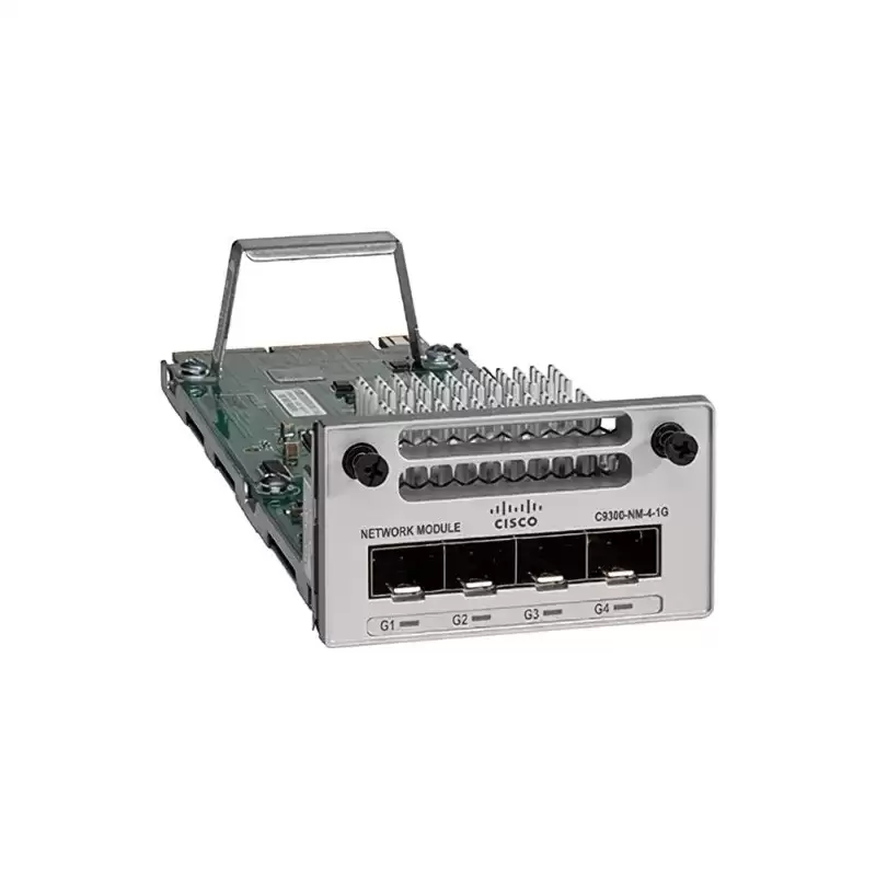 Cisco C9300-NM-4G 4-Ports 1GbE SFP Network Module for Catalyst 9300 Series