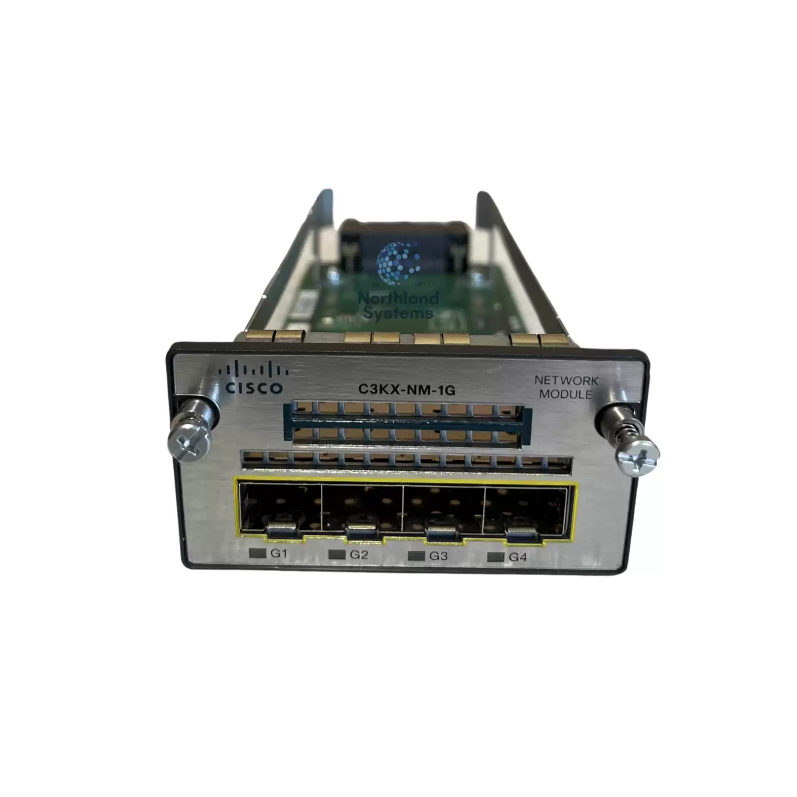 Cisco C3KX-NM-1G 4-Ports 1GbE Ethernet Network Module for Catalyst 3560-X and 3750-X Series