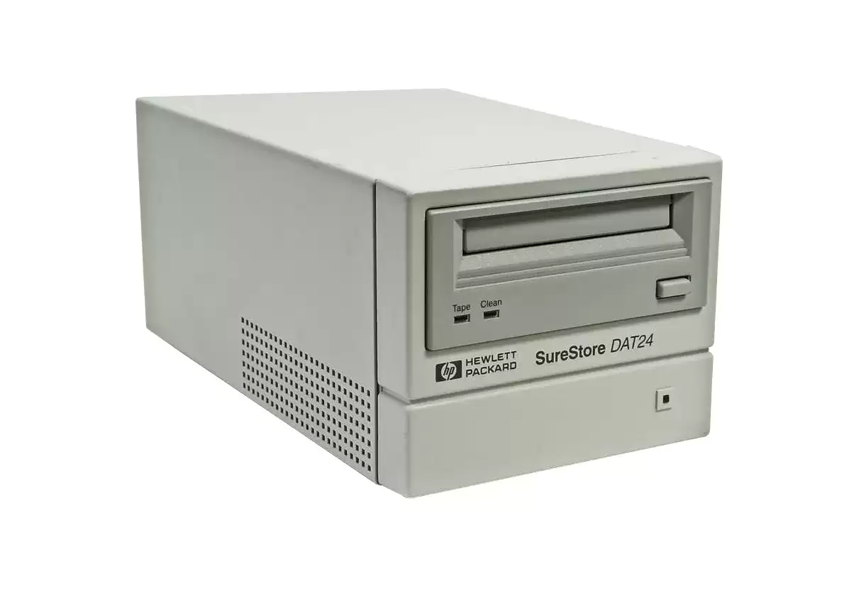HPE C1520A SureStore 2000 2GB (Native) / 4GB (Compressed) DDS-1 SCSI External Tape Drive