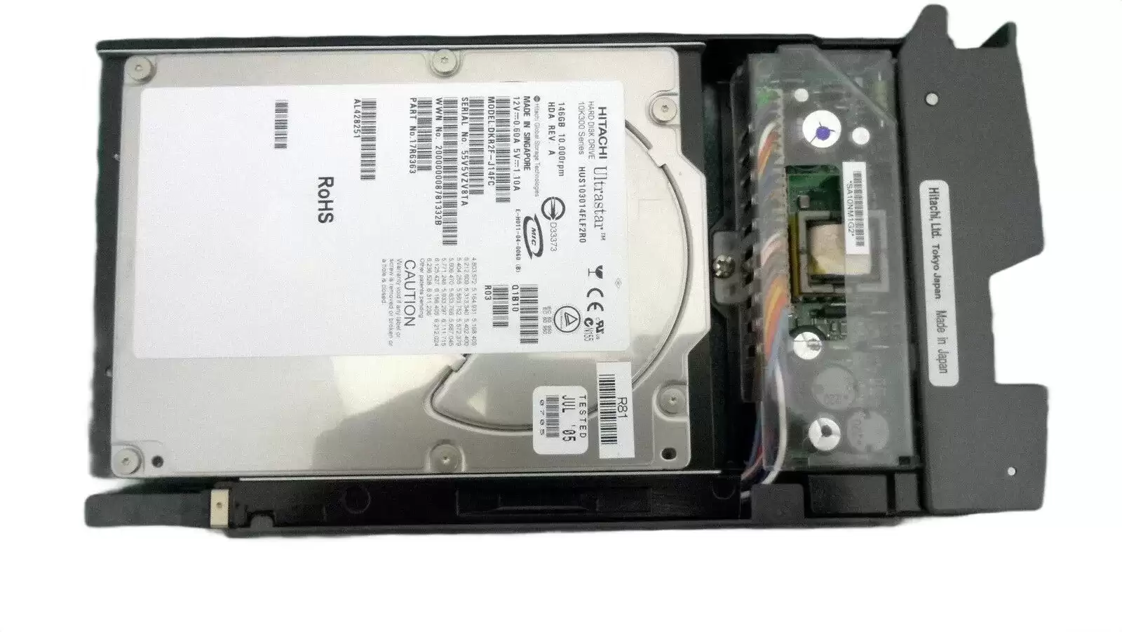 HPE AE121B 146GB 10000RPM Fibre Channel 2Gbps 3.5inch Internal Hard Drive