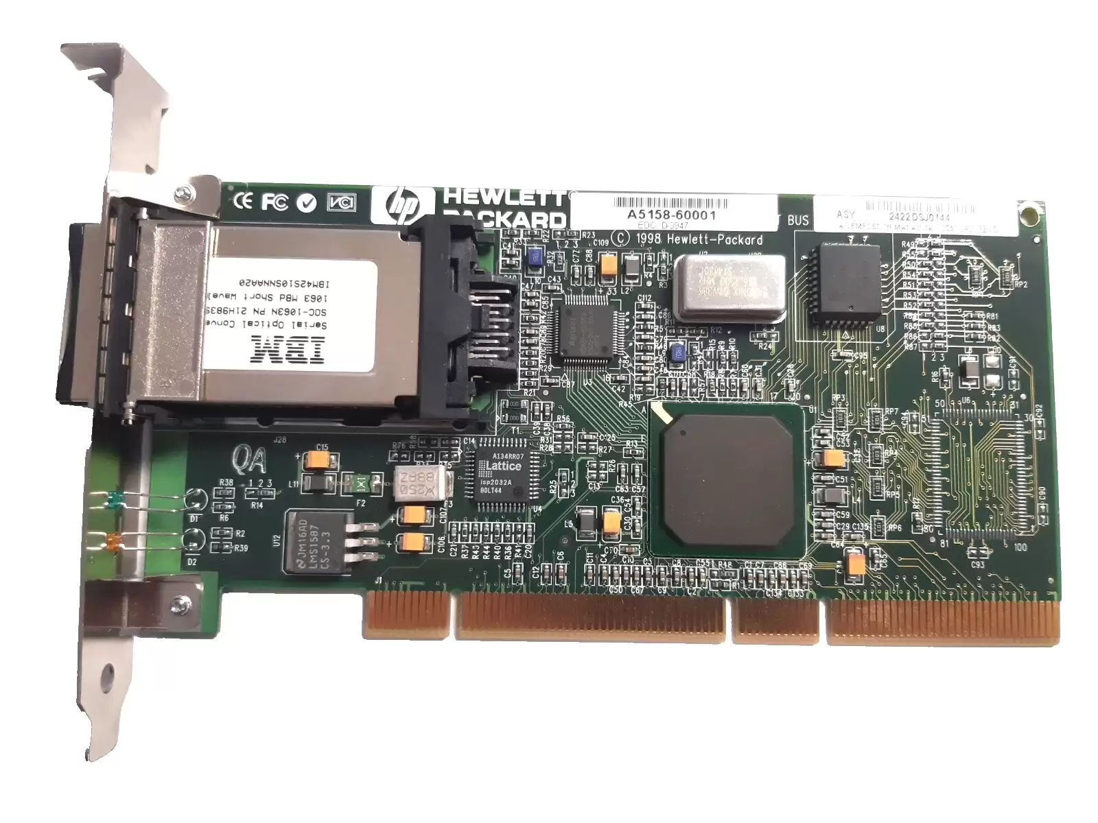 HPE A5158-60001 SIngle-Port Fibre Channel 1GbE PCI-Express Host Bus Adapter